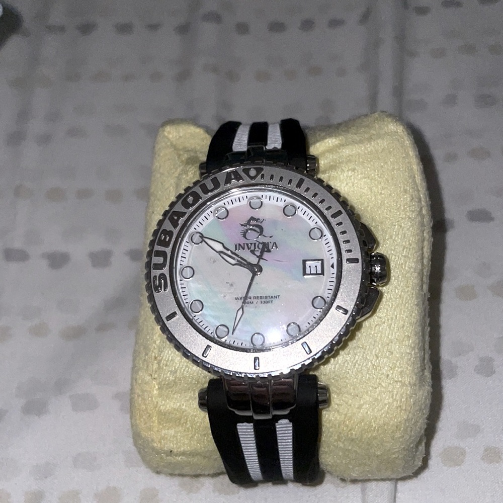 Invicta Black & White Watch LE
